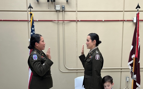 BACH’s Maj. Cannon Promoted to Lt. Col.