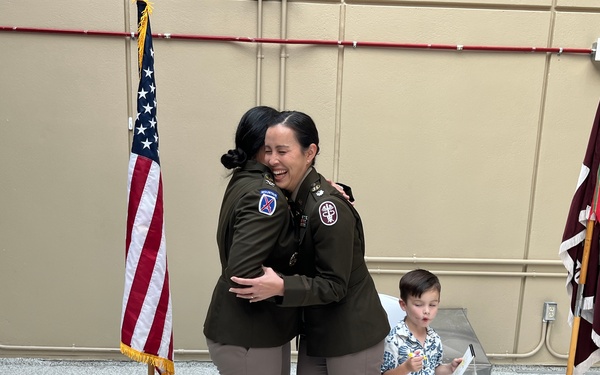 BACH’s Maj. Cannon Promoted to Lt. Col.