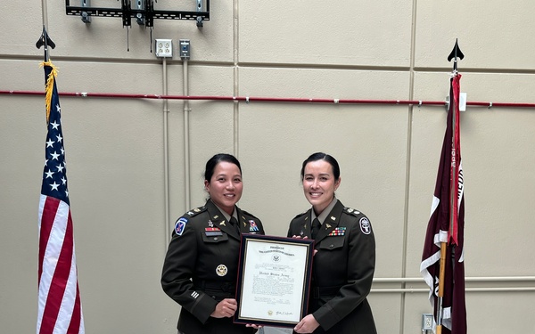 BACH’s Maj. Cannon Promoted to Lt. Col.