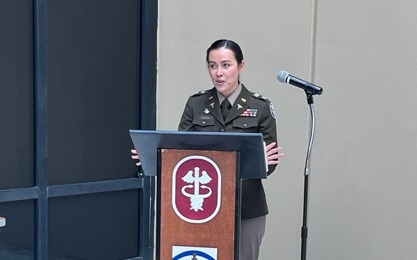 BACH’s Maj. Cannon Promoted to Lt. Col.