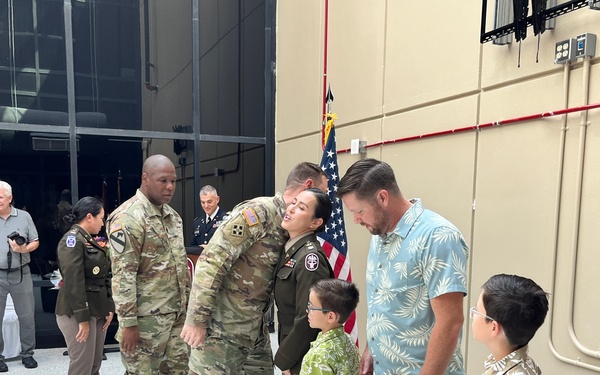 BACH’s Maj. Cannon Promoted to Lt. Col.