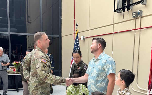 BACH’s Maj. Cannon Promoted to Lt. Col.