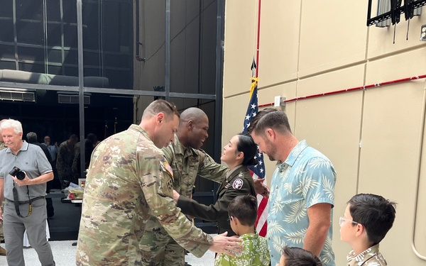 BACH’s Maj. Cannon Promoted to Lt. Col.