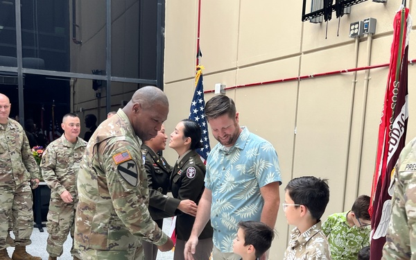 BACH’s Maj. Cannon Promoted to Lt. Col.