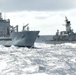 Harvey Milk Completes First Replenishment-at-Sea with two Japanese Training Ships