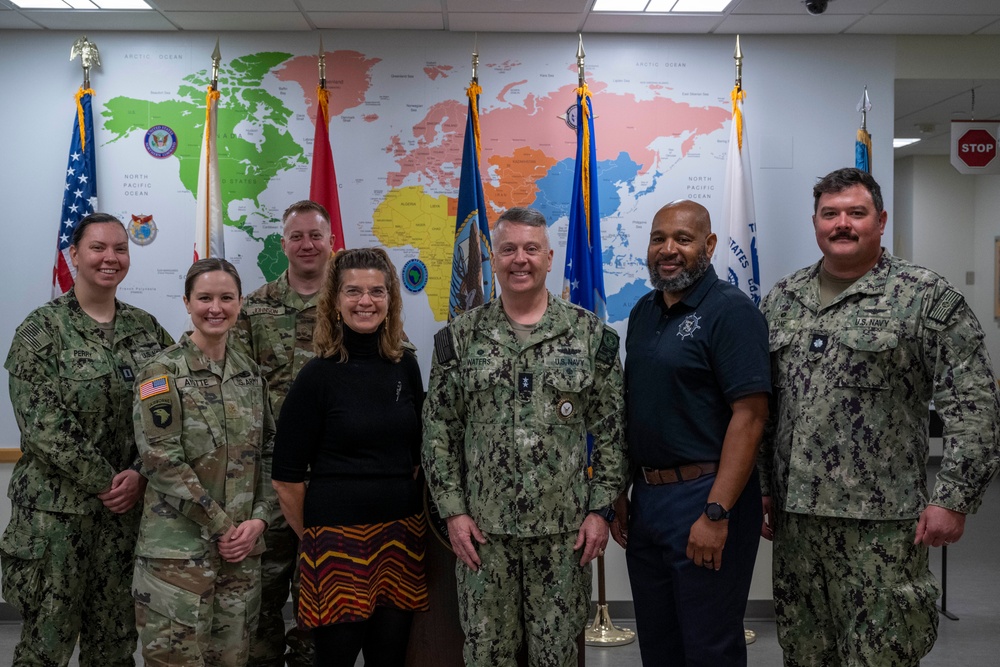 Rear Adm. Waters Visits Minneapolis MEPS