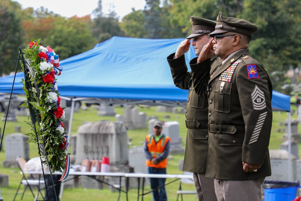 Chester Arthur Wreath Laying Ceremony 2024