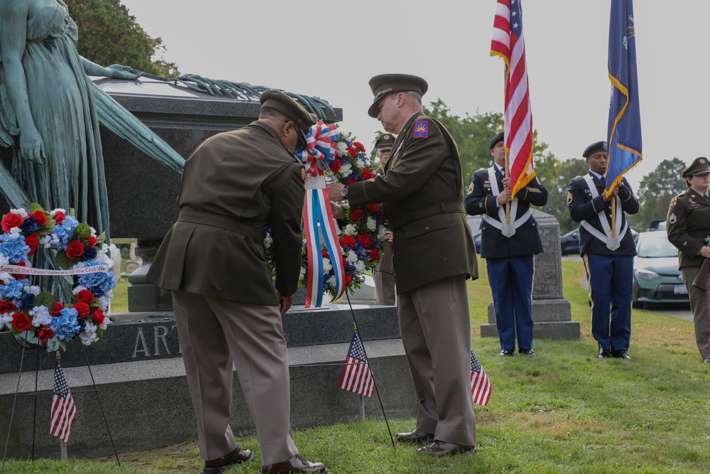 Chester Arthur Wreath Laying Ceremony 2024