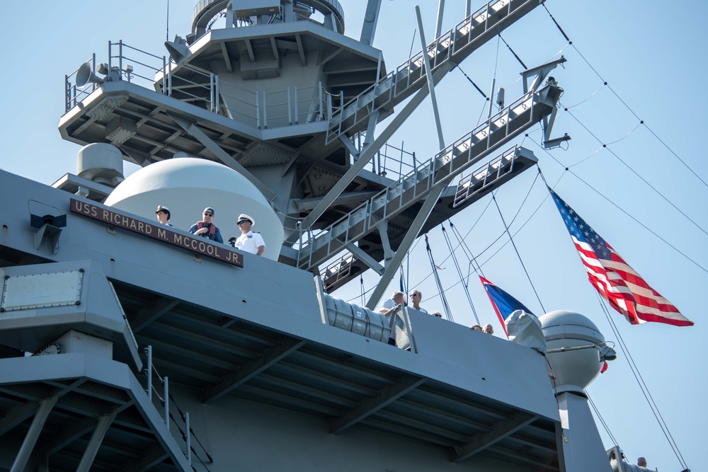 USS Richard M. McCool Jr. (LPD 29) Arrives in Homeport