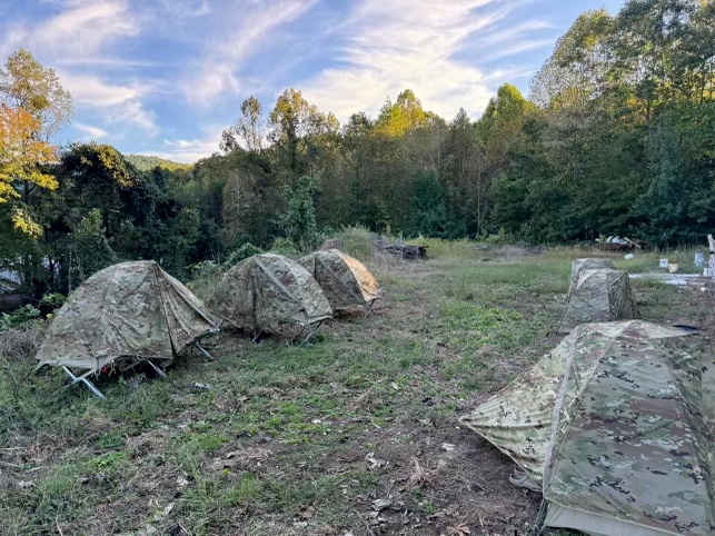 118th ASOS Clear Routes in Western N.C. in support of Tropical Storm Helene Recovery