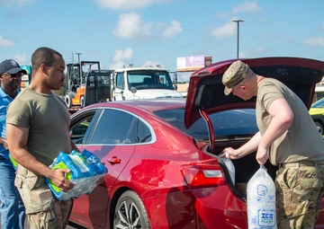 National Guard Provides Supplies to Hurricane Helene Survivors