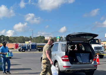 National Guard Provides Supplies to Hurricane Helene Survivors