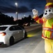 Sparky visits Marine Corps Air Station New River during Fire Prevention Month