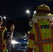 Sparky visits Marine Corps Air Station New River during Fire Prevention Month