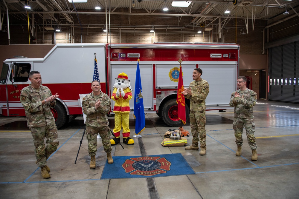 Luke AFB Sparks Annual Fire Prevention Week