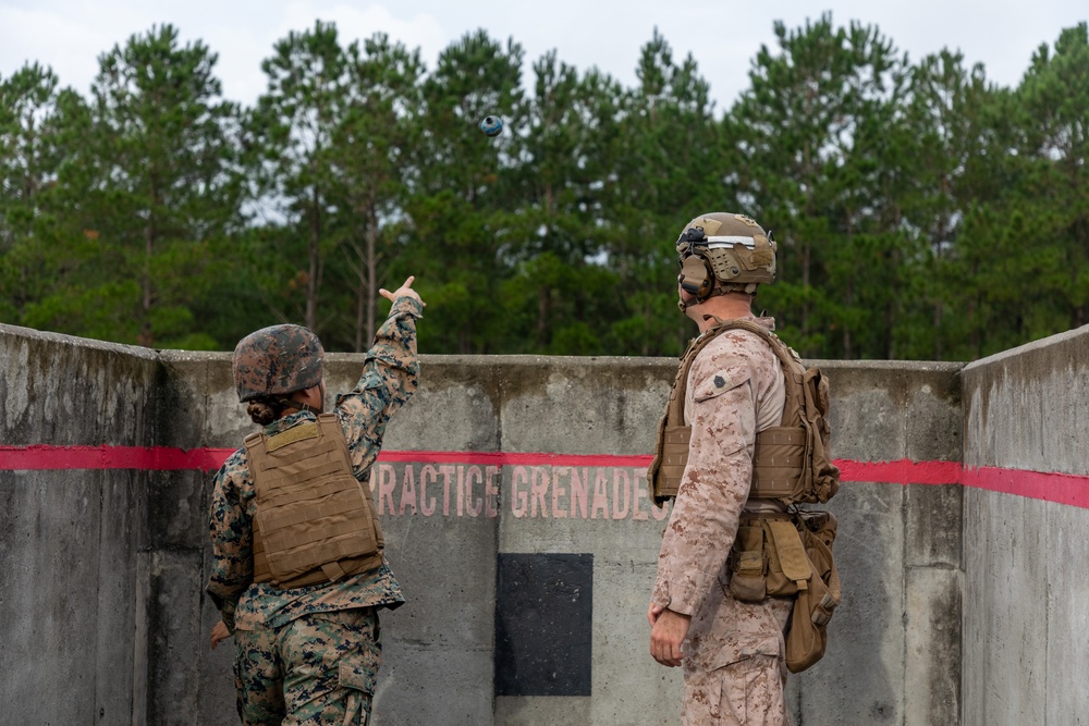 H&amp;S Battalion, SOI-E conducts grenade training