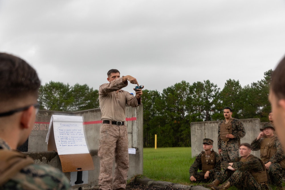 H&amp;S Battalion, SOI-E conducts grenade training