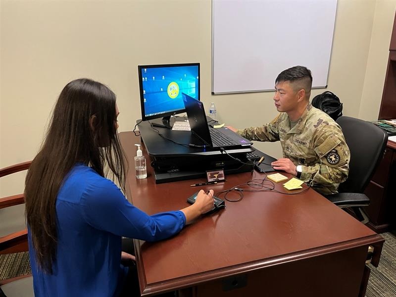 Army Veteran Commissions Sister into the U.S. Army