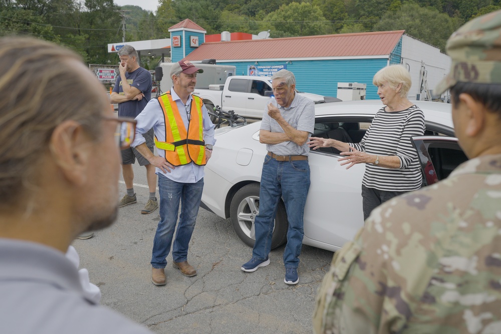 USACE Continues Initial Assessments in Southwestern Virginia with City, State and Federal Agencies in Support of Tropical Storm Helene Disaster Response