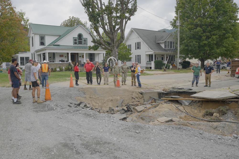 USACE Continues Initial Assessments in Southwestern Virginia with City, State and Federal Agencies in Support of Tropical Storm Helene Disaster Response