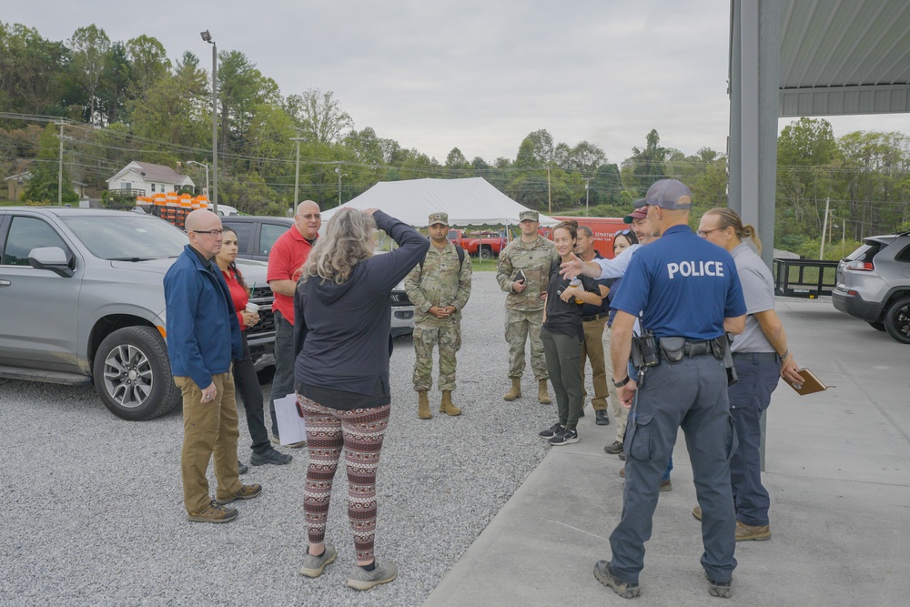 USACE Continues Initial Assessments in Southwestern Virginia with City, State and Federal Agencies in Support of Tropical Storm Helene Disaster Response