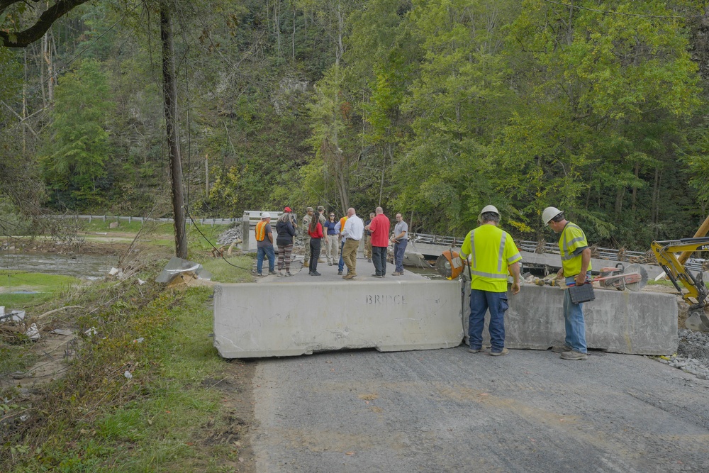 USACE Continues Initial Assessments in Southwestern Virginia with City, State and Federal Agencies in Support of Tropical Storm Helene Disaster Response