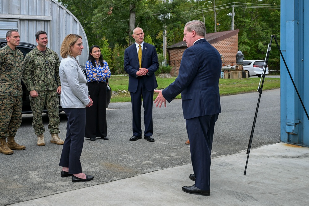 DSD Visits Naval Bases Dahlgren, Indian Head