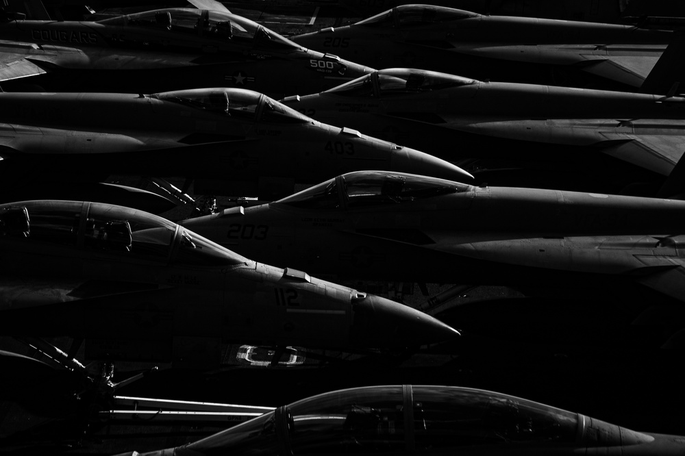 Nimitz Aircraft Rest on the Flight Deck