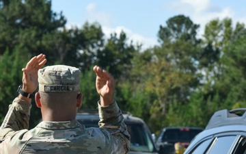 National Guard Soldier helps neighbors in Gaffney through Helene relief efforts