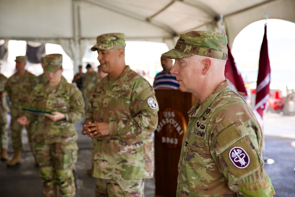 Col. Brad E. Franklin Receives Award