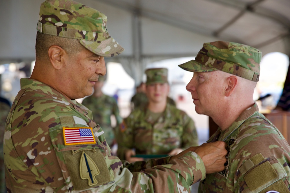 Col. Brad E. Franklin Receives Award