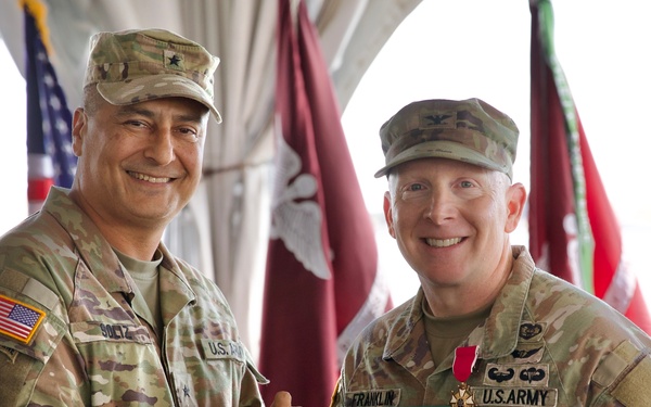 Col. Brad E. Franklin Receives Award