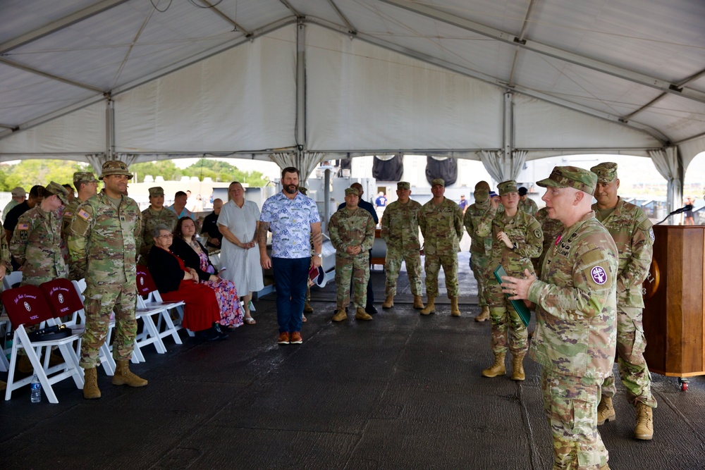 Col. Brad E. Franklin Receives Award