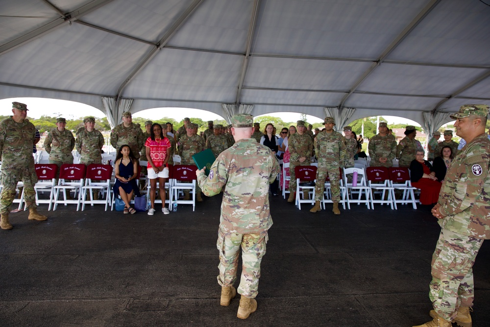 Col. Brad E. Franklin Receives Award