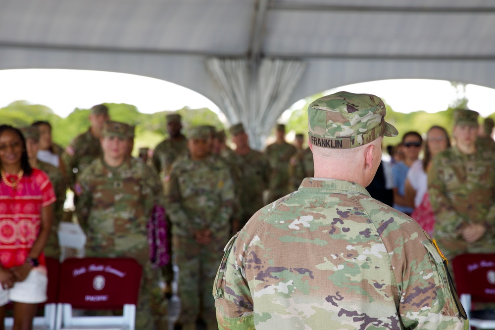 Col. Brad E. Franklin Receives Award