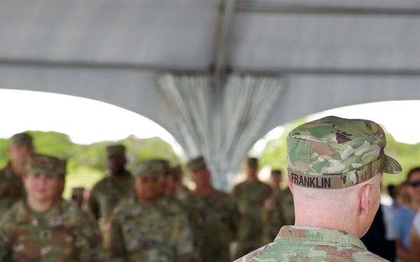 Col. Brad E. Franklin Receives Award