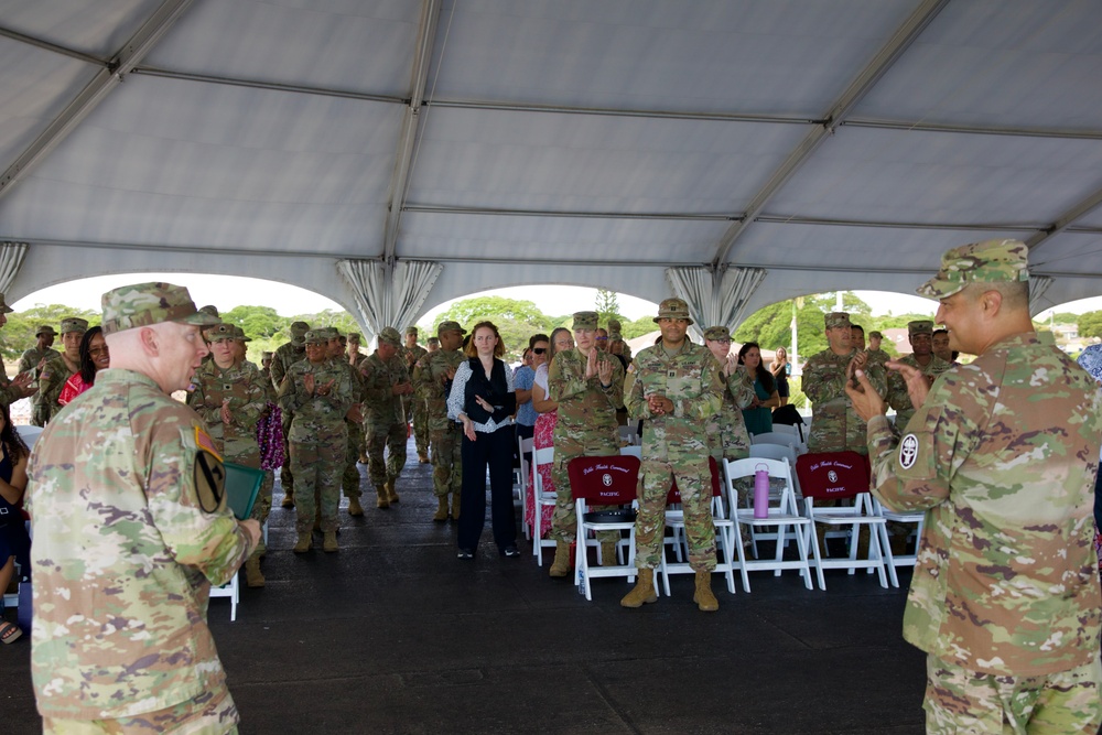 Col. Brad E. Franklin Receives Award