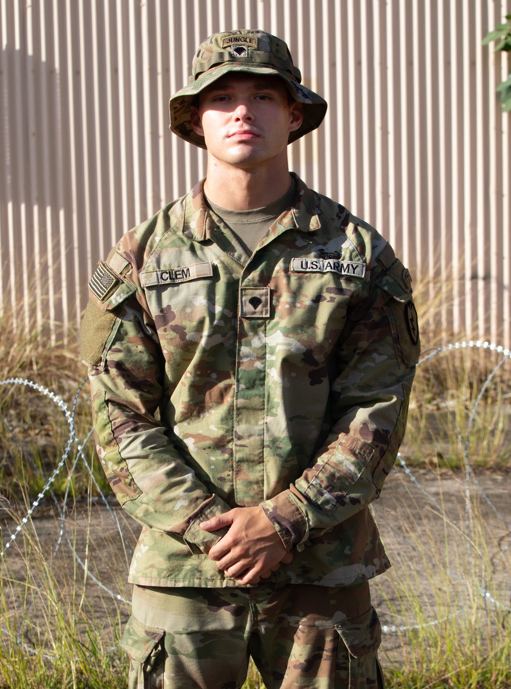 Coining Ceremony - Spc. Austin Clem- JPMRC 25-01
