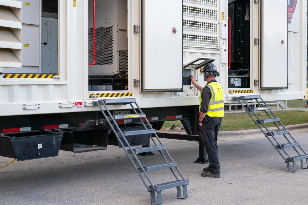 USACE completes installation of two emergency generators in Hendersonville, NC