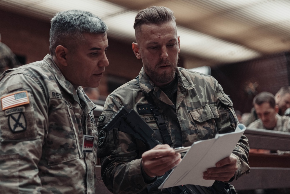 Task Force Pegasus Begins POWERFUL WORD 2024 Multinational Exercise in Czech Republic