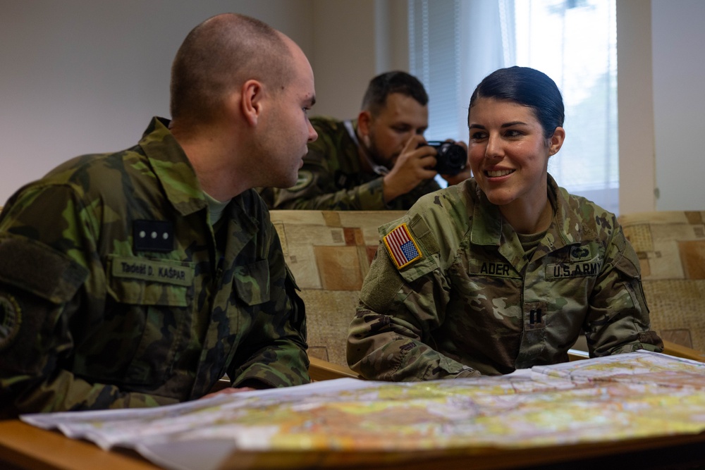 Task Force Pegasus Begins POWERFUL WORD 2024 Multinational Exercise in Czech Republic