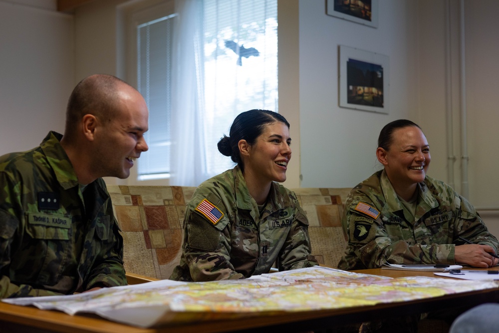 Task Force Pegasus Begins POWERFUL WORD 2024 Multinational Exercise in Czech Republic