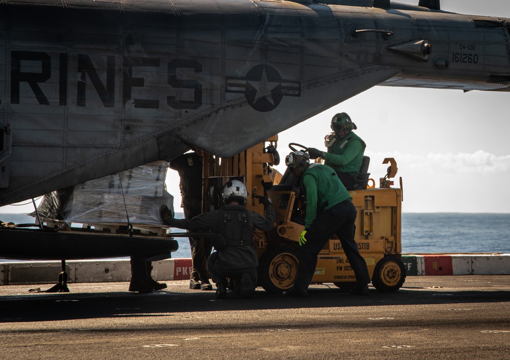 USS New York Flight Operations