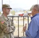 USACE Wilmington’s own Scott Jones is carrying supplies to the Sandy Mush community just northwest of Asheville. USACE Wilmington commander Col. Brad Morgan met with Scott during his trek, to thank him for his efforts.