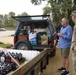 USACE Wilmington’s own Scott Jones is carrying supplies to the Sandy Mush community just northwest of Asheville.