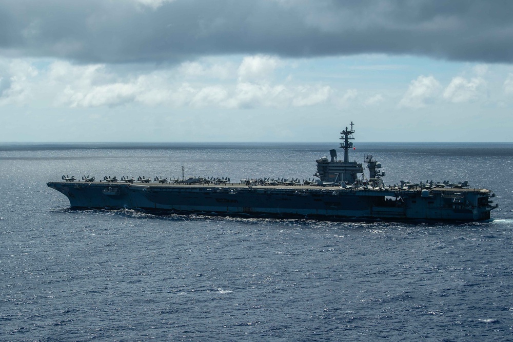 Theodore Roosevelt Operates in U.S. 3rd Fleet