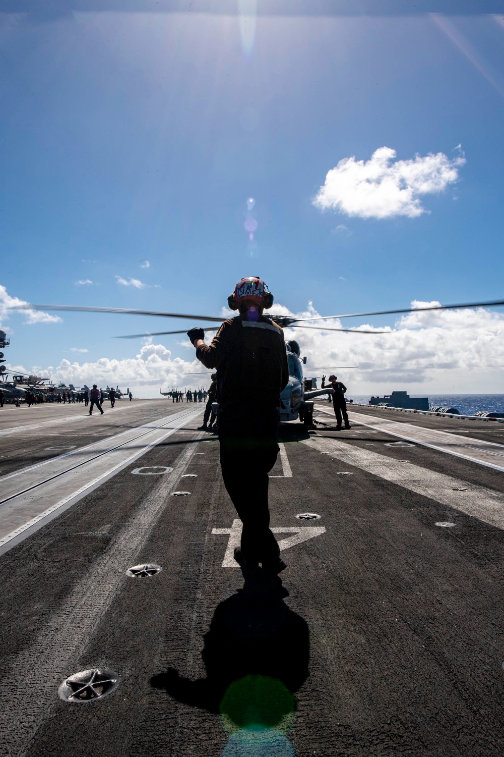 Theodore Roosevelt Conducts Flight Operations in U.S. 3rd Fleet