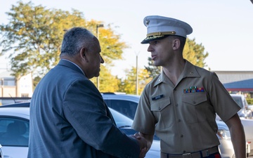 Secretary of the Navy visits RSS Springs North