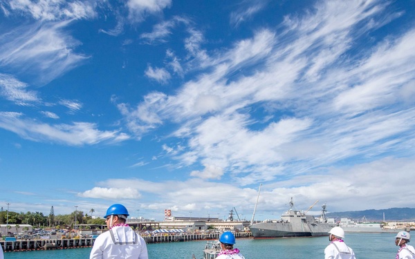 USS Daniel Inouye Returns to Homeport Hawaii