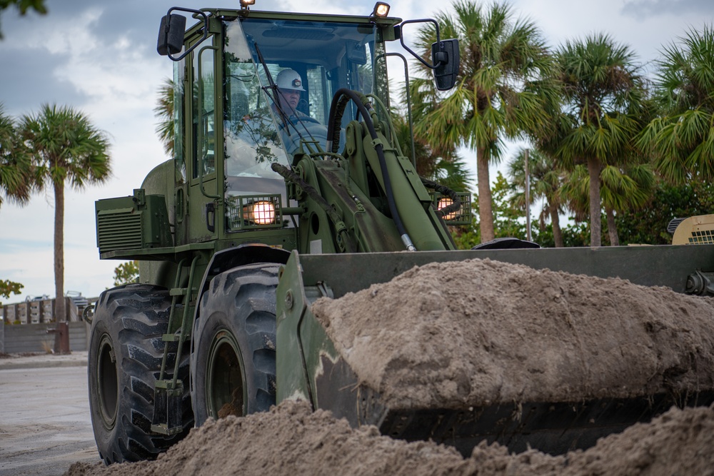 868th Engineer Company Continues Hurricane Helene Coastal Response Operations